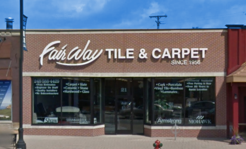 Fairway Tile and Carpet Store Front